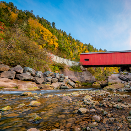 Red Covered Bridge