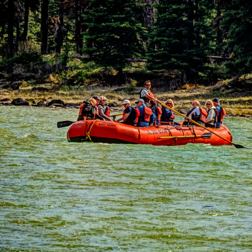 Rafting Athabasca River 2