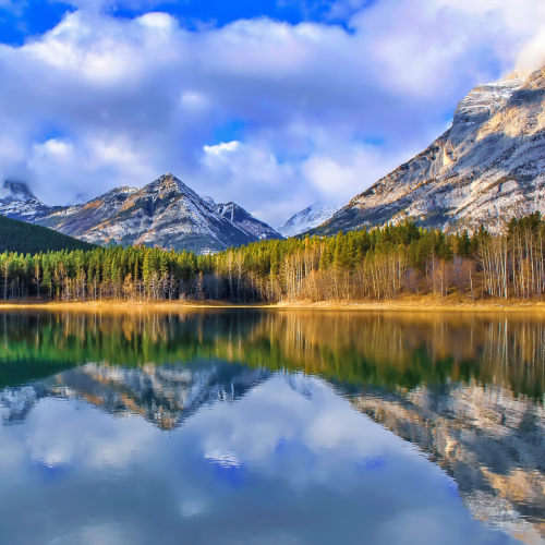 Mountain Lake Reflections