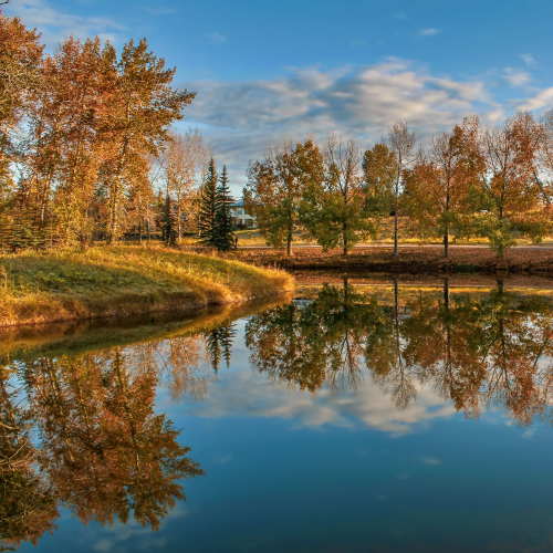 Fall Lake Reflections