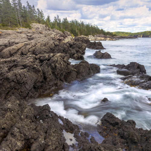 Rocky shoreline at Pea Point