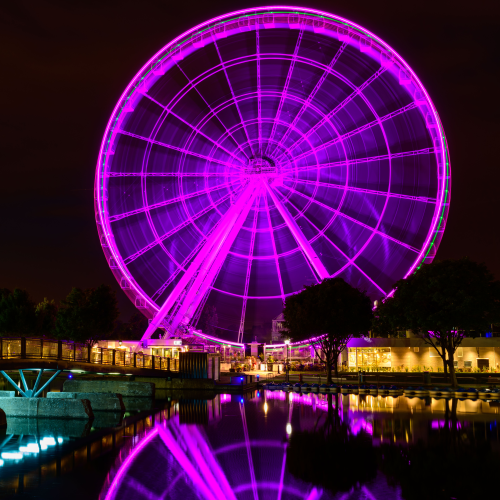 Ferris Wheel in Old Montreal
