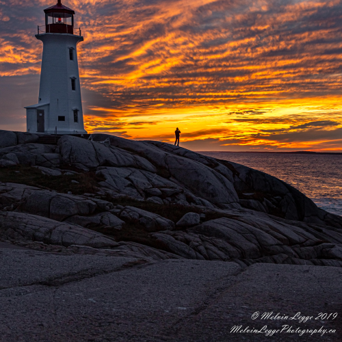 Peggy's Cove Sunset