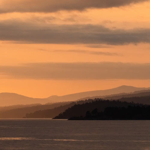 Sun Set on The Island