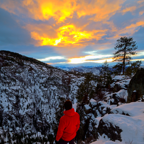 Fire in the sky
