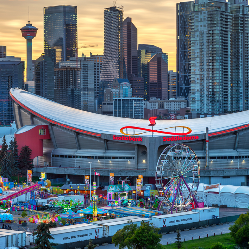 Calgary Stampede Sunset