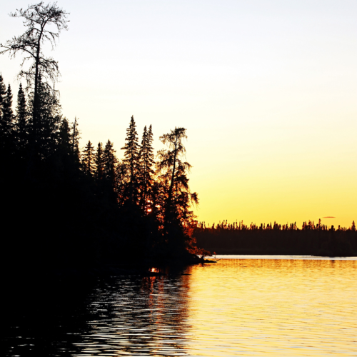 Hint Of Gold Sunset