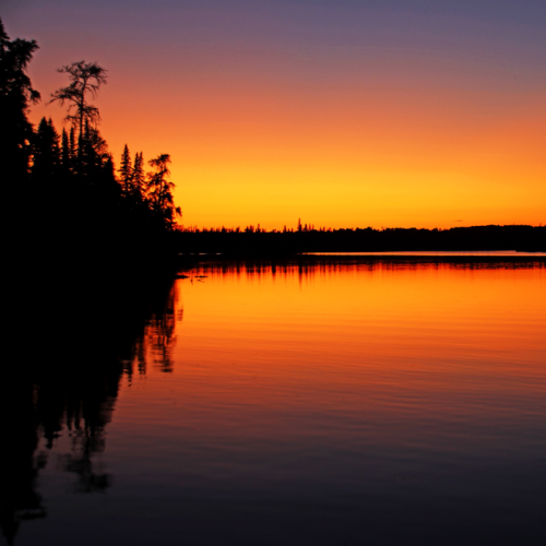 Vibrant Bonar Lake Sunset