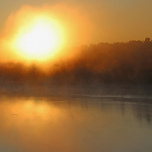 Fishermen Heading Out At Sunup