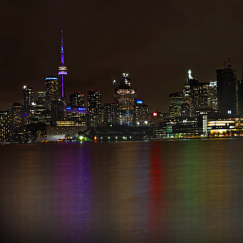 Night View in Toronto