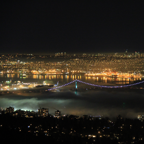Lions Gate Bridge & Vancouver 