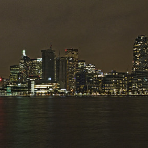 The glass of City