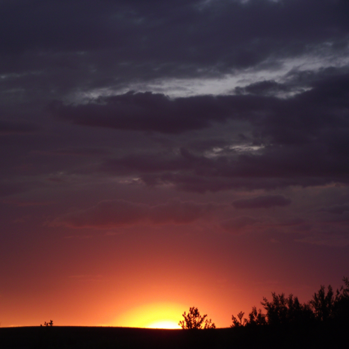 coucher du soleil 