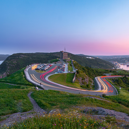 Signal Hill Light Trails
