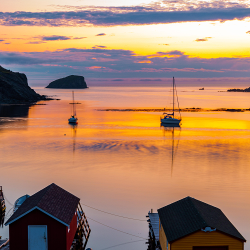 Back Harbour Sunset