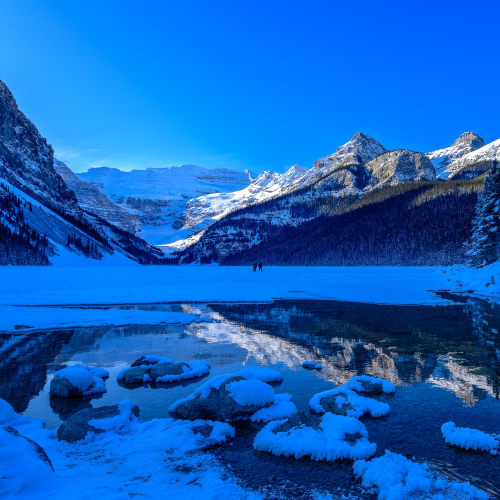 Winter wonderland: Lake Luise