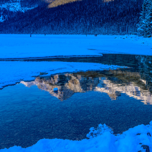 Reflection in Lake Luise