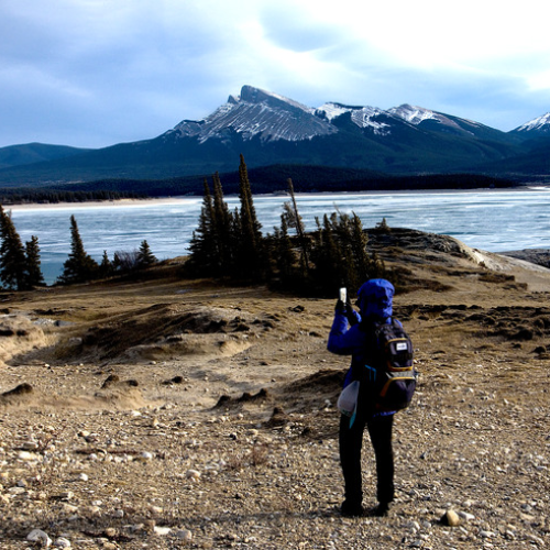 Self-landscape Photographing
