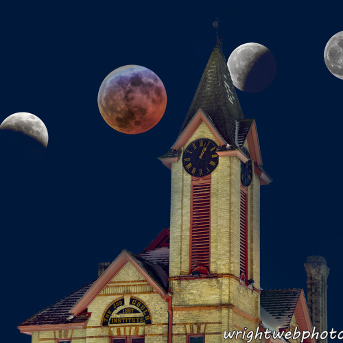 Super Blood Wolf Moon. Uxbridge ON