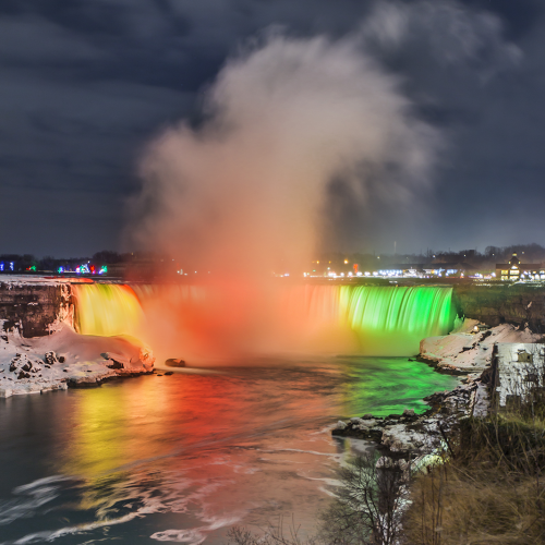 Fireworks Over Niagara Falls