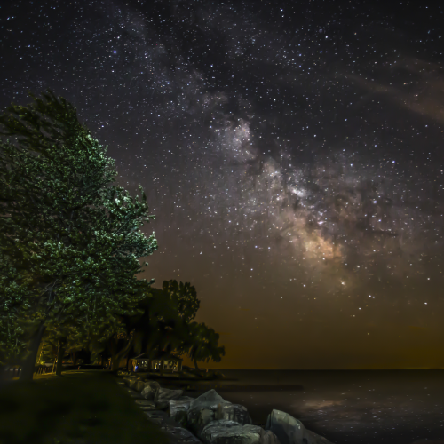 Milky Way Over Point Pelee