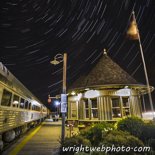 Train Station. Uxbridge ON