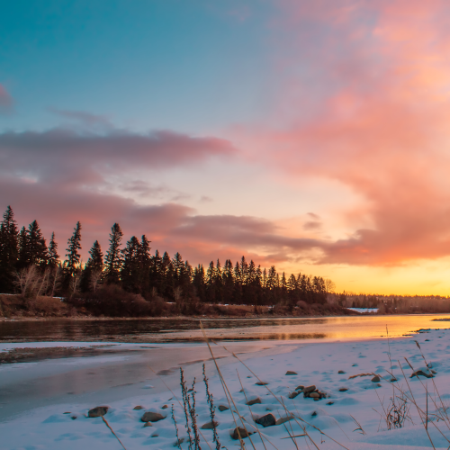 Sunset River