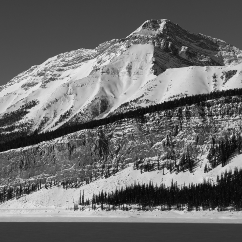 Goat Mountain from Spray Lakes Parkway, Kananaski Country, AB