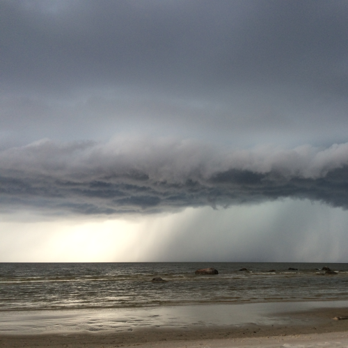 Here comes the rain again 