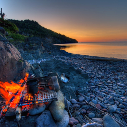 Hopeall head sunset