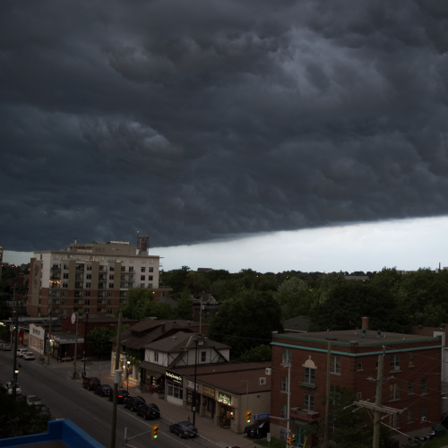 Storm Wall Cloud over Ottawa