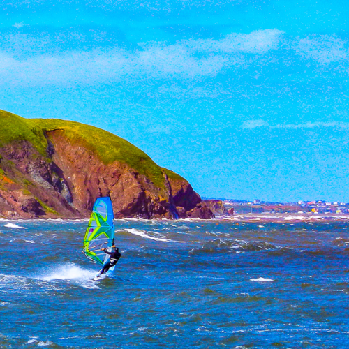 Riding the Gale