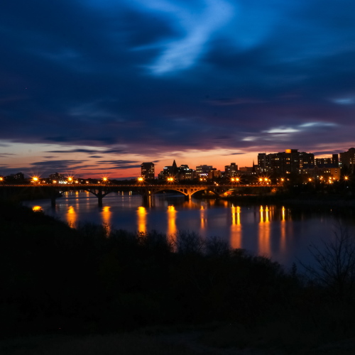Downtown Saskatoon Skyline