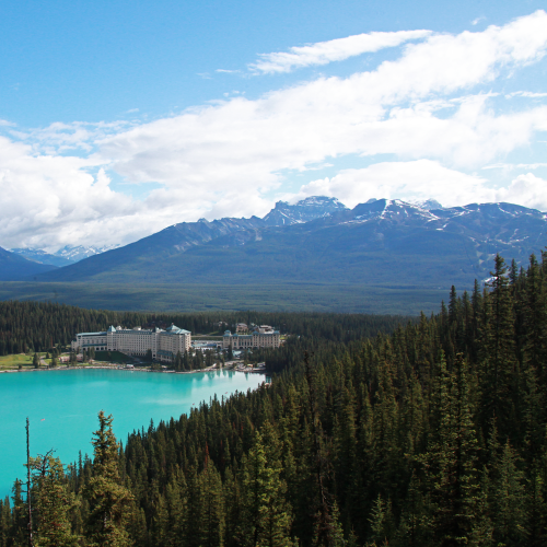 Lake Louise From On High
