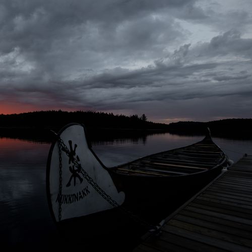 dramatic sunset