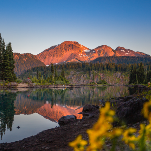 Mt. Price Sunset