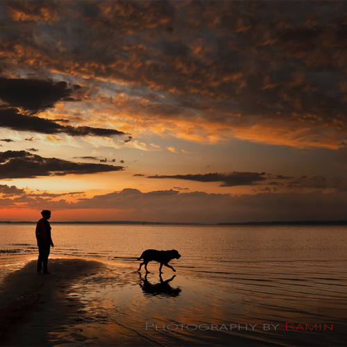 My Pack & Sunset