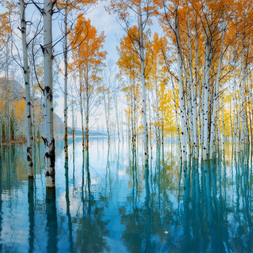 Trees of Abraham Lake