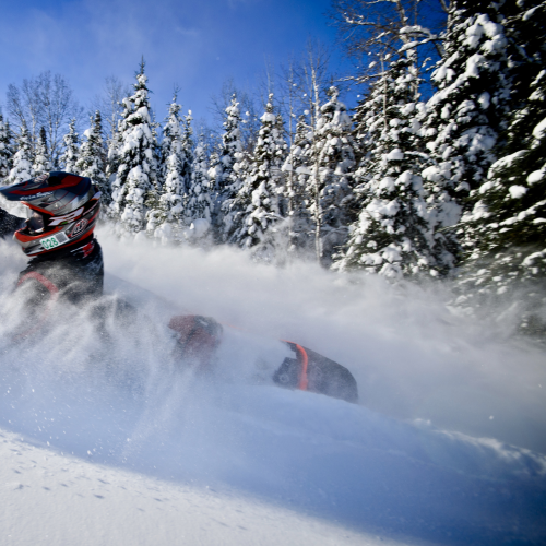 Riding through winter