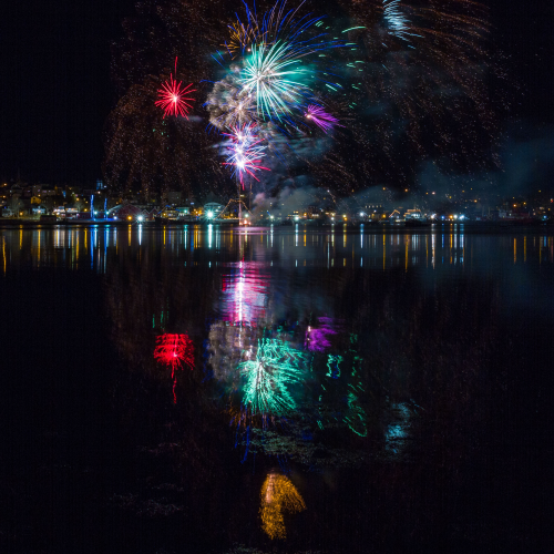 Lighting of the Vessels Fireworks