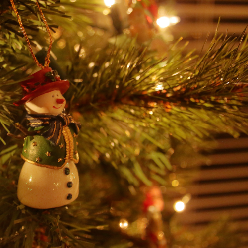 Snowman Christmas Ornament