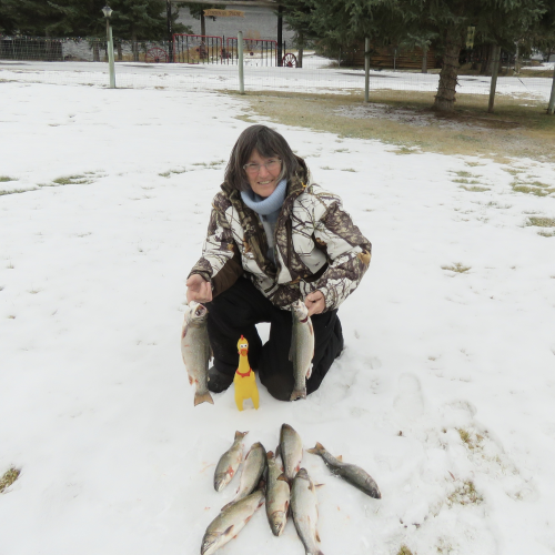 Ice fishing