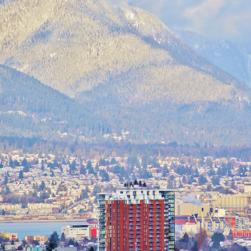 Northshore Mountains in Winter