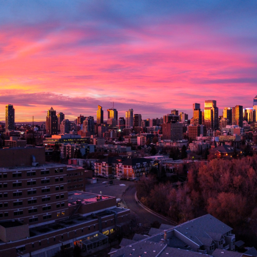 Sunset in the City 