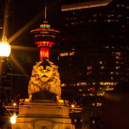 Centre Street Bridge Lion