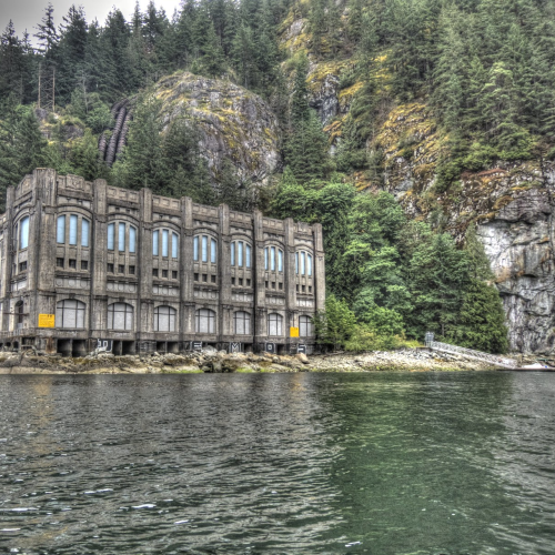  One of the power stations of Buntzen Power Plant