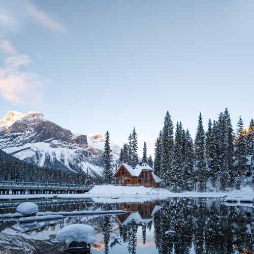 Sunset at the Lodge
