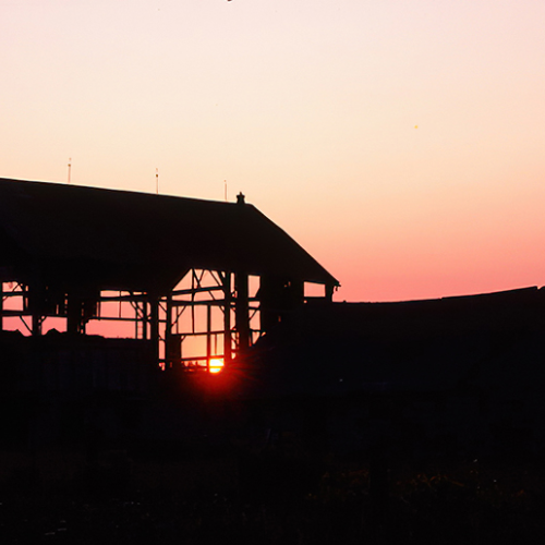 Barn at Sunset
