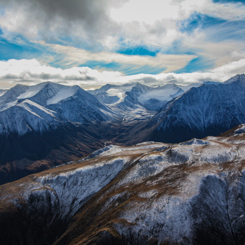 Mountains of Kluane Park 