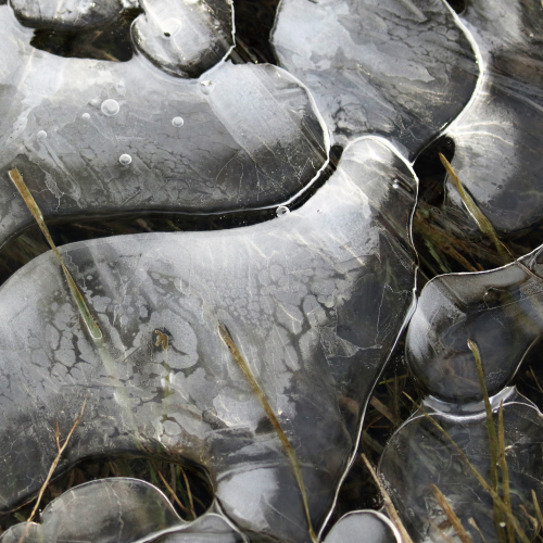Frozen creek